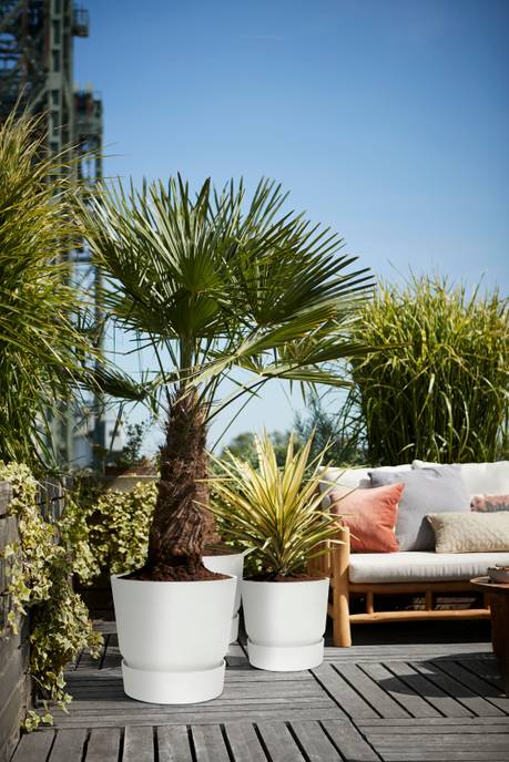 greenville rond 47cm blanc